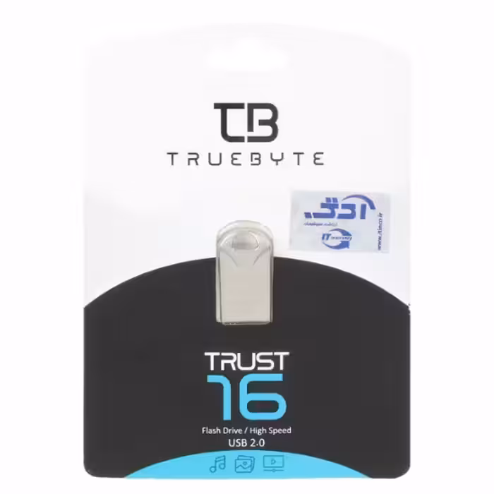 فلش مموری تروبایت مدل TRUST USB2.0 ظرفیت 16 گیگابایت
