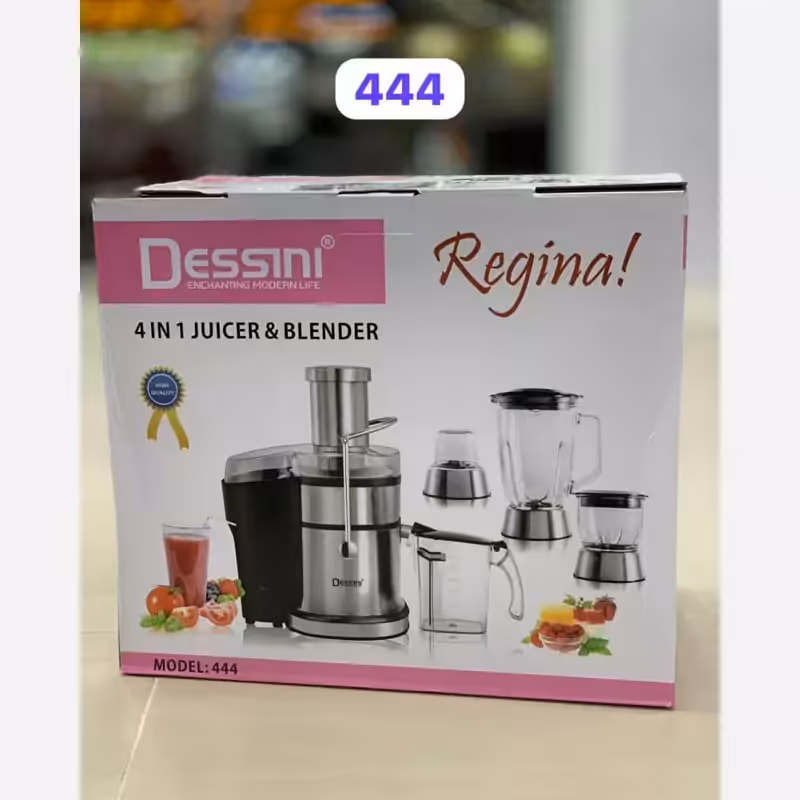 آبمیوه گیر 4کاره دسینی دیجیتال مدل 444 لطفا قبل ازثبت موجودی وقیمت بگیرید