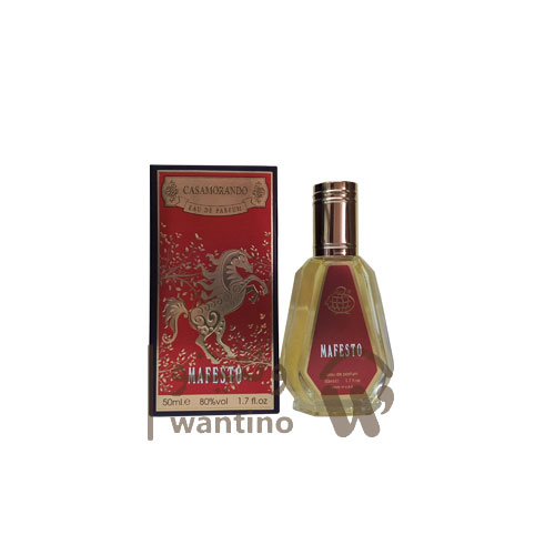 عطر ادکلن مردانه زرجوف کازاموراتی مفیستو فراگرنس ورد کازاموراندو مفستو (Fragrance World Xerjoff Casamorati Mefisto) 50 میل