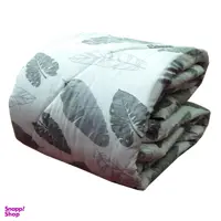 لحاف کرسی سندس مدل برگ کاغذی کد F401 سایز 300x300 سانتی متر