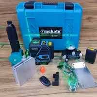 تراز لیزری
مارک ماکوتا مشخصات

4 بعدی
نورسبز
16 لاین
دوباطری
ریموت دار
