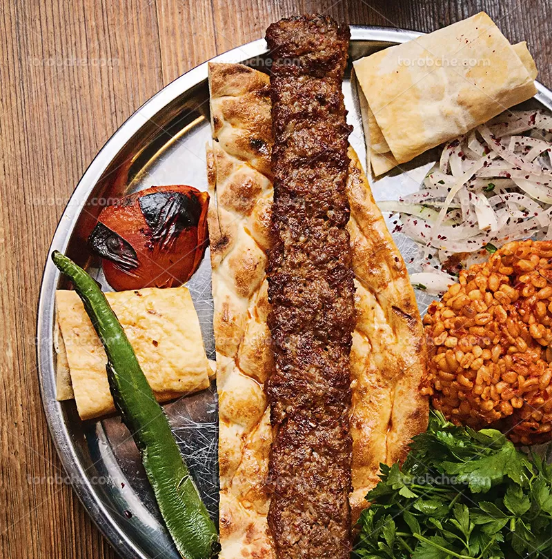 عکس کباب با فلفل | گرافیک با طعم تربچه