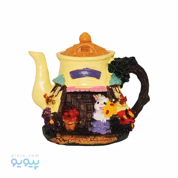 قوری پلی استر طرح خانه