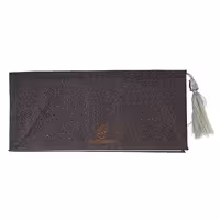 پاکت پول اکلیلی منگوله دار قهوه ای