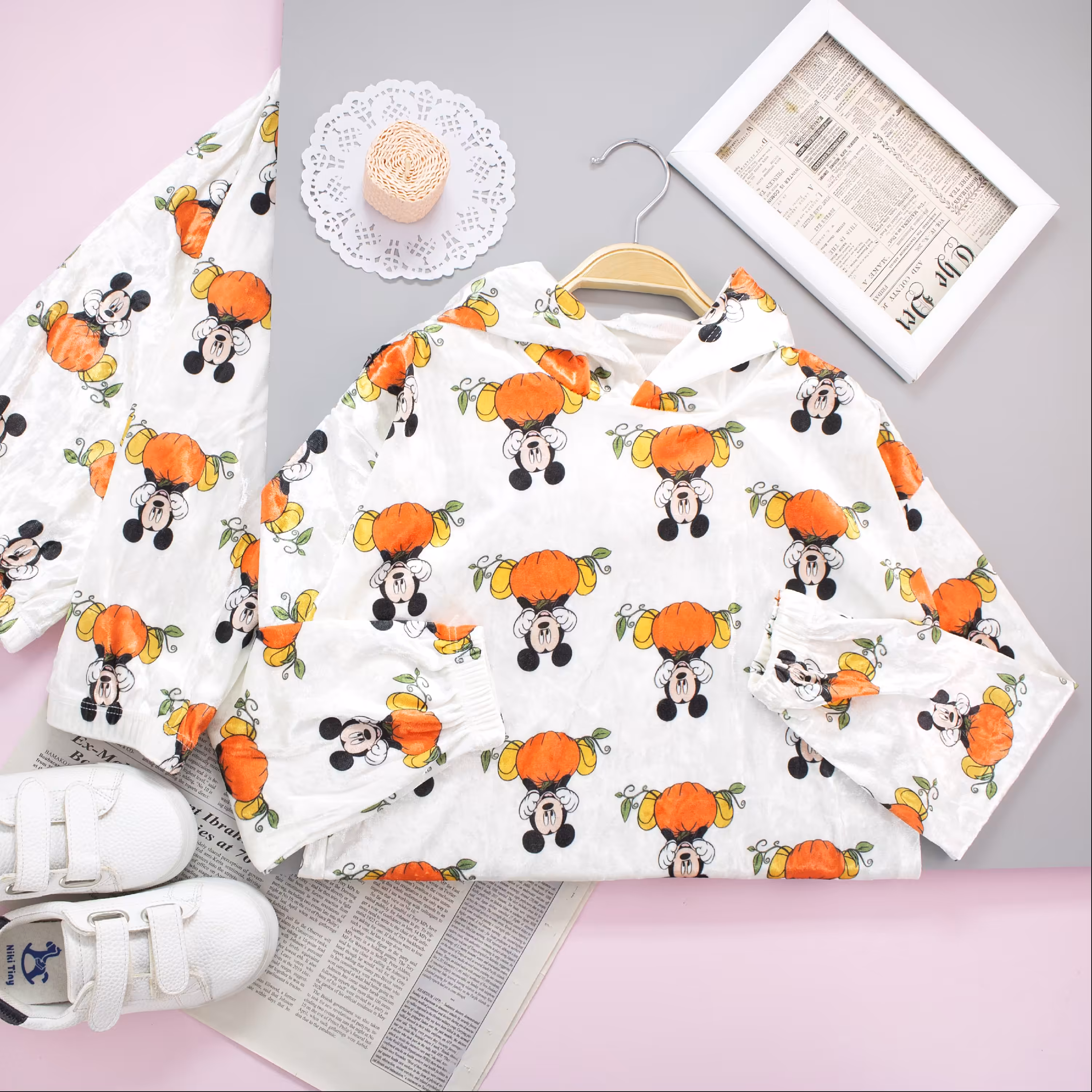 هودی شلوار میکی موس اسپرت