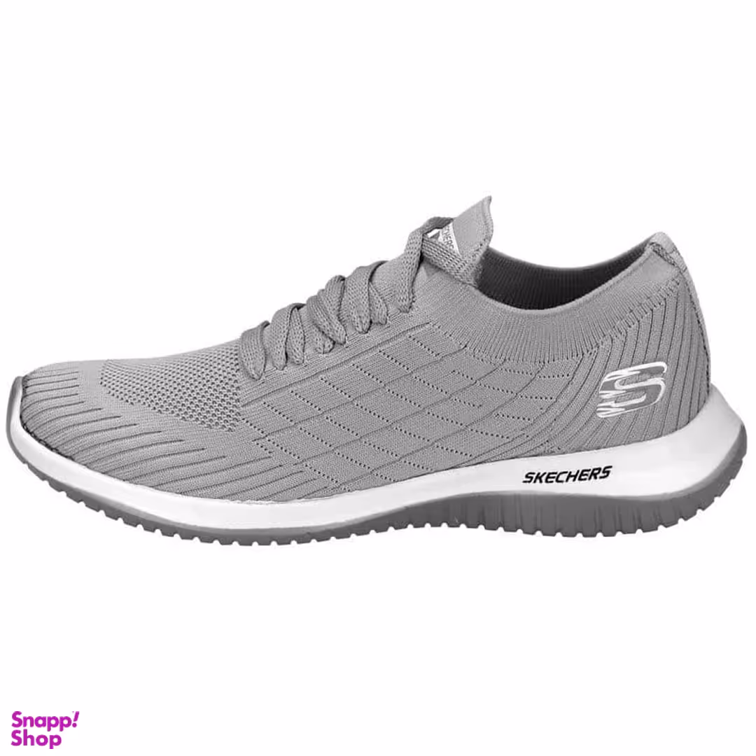 کفش ورزشی طرح اسکیچرز مدل SKT1001 رنگ طوسی