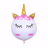 بادکنک فویلی طرح اسب تک شاخ یونیکورن کد Mhr-278