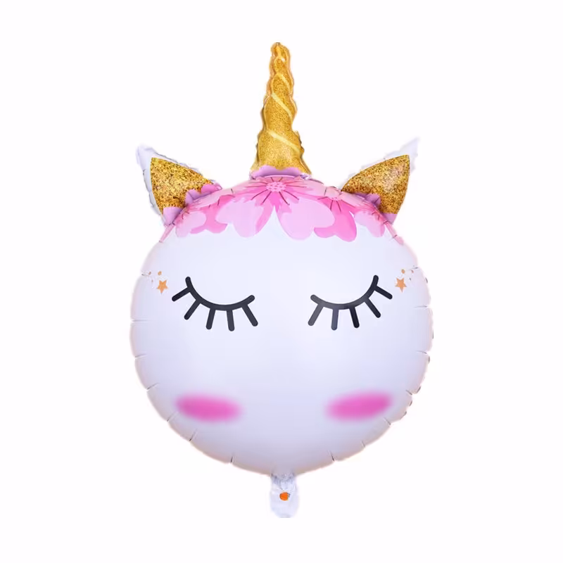 بادکنک فویلی طرح اسب تک شاخ یونیکورن کد Mhr-278