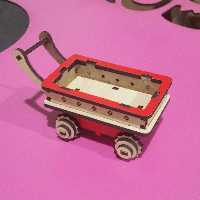 چرخ دستی 362 ماکت مجتبی تراریوم دیش گارن ماکت تزیینی 