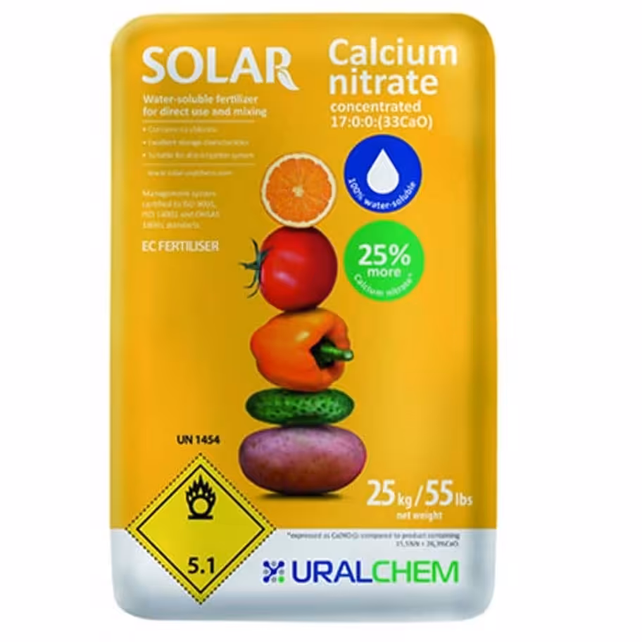 کود نیترات کلسیم 33 درصدسولار روسیه