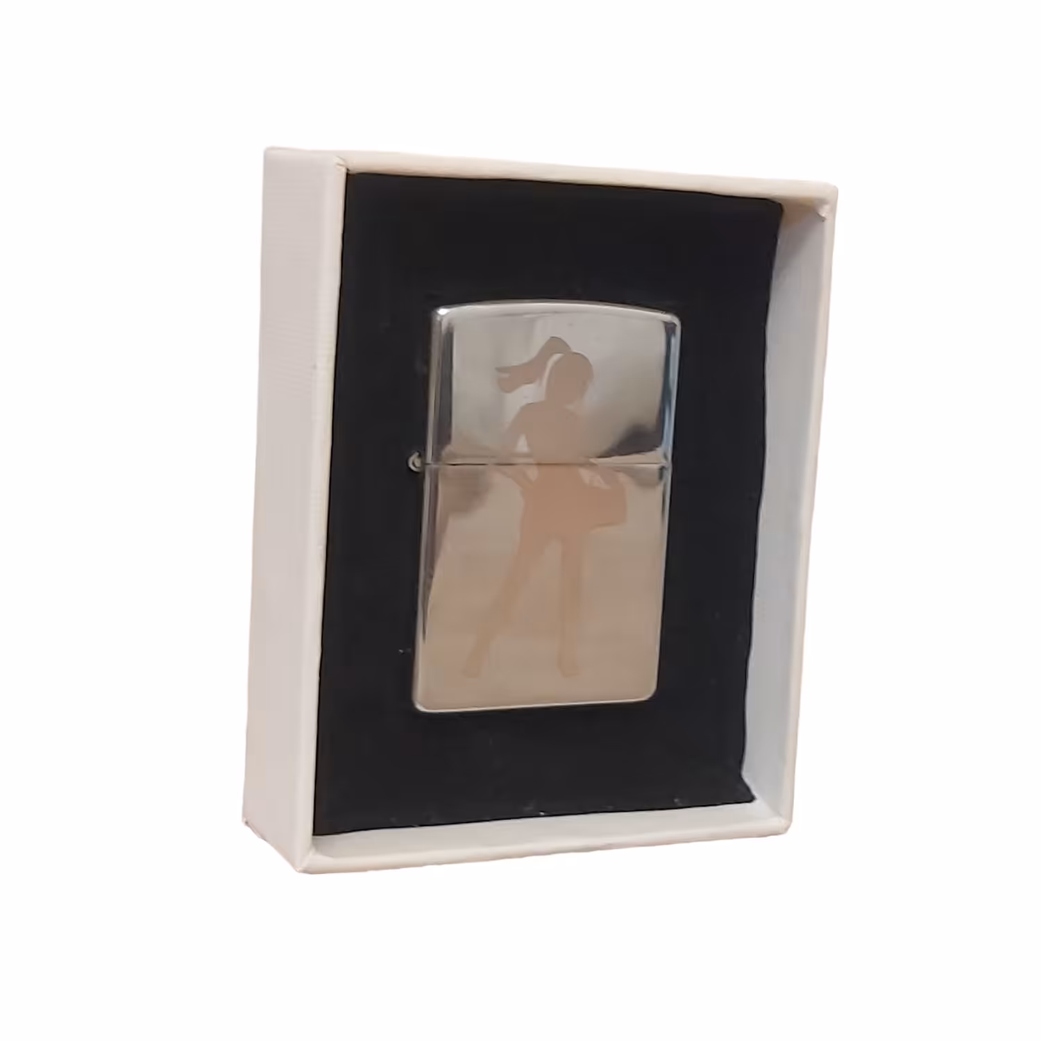 فندک بنزینی بدنه فلزی براق 