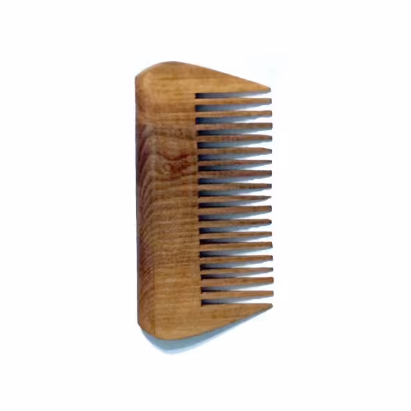 شانه کوچک چوب گردو مدل جواهر (پس کرایه)