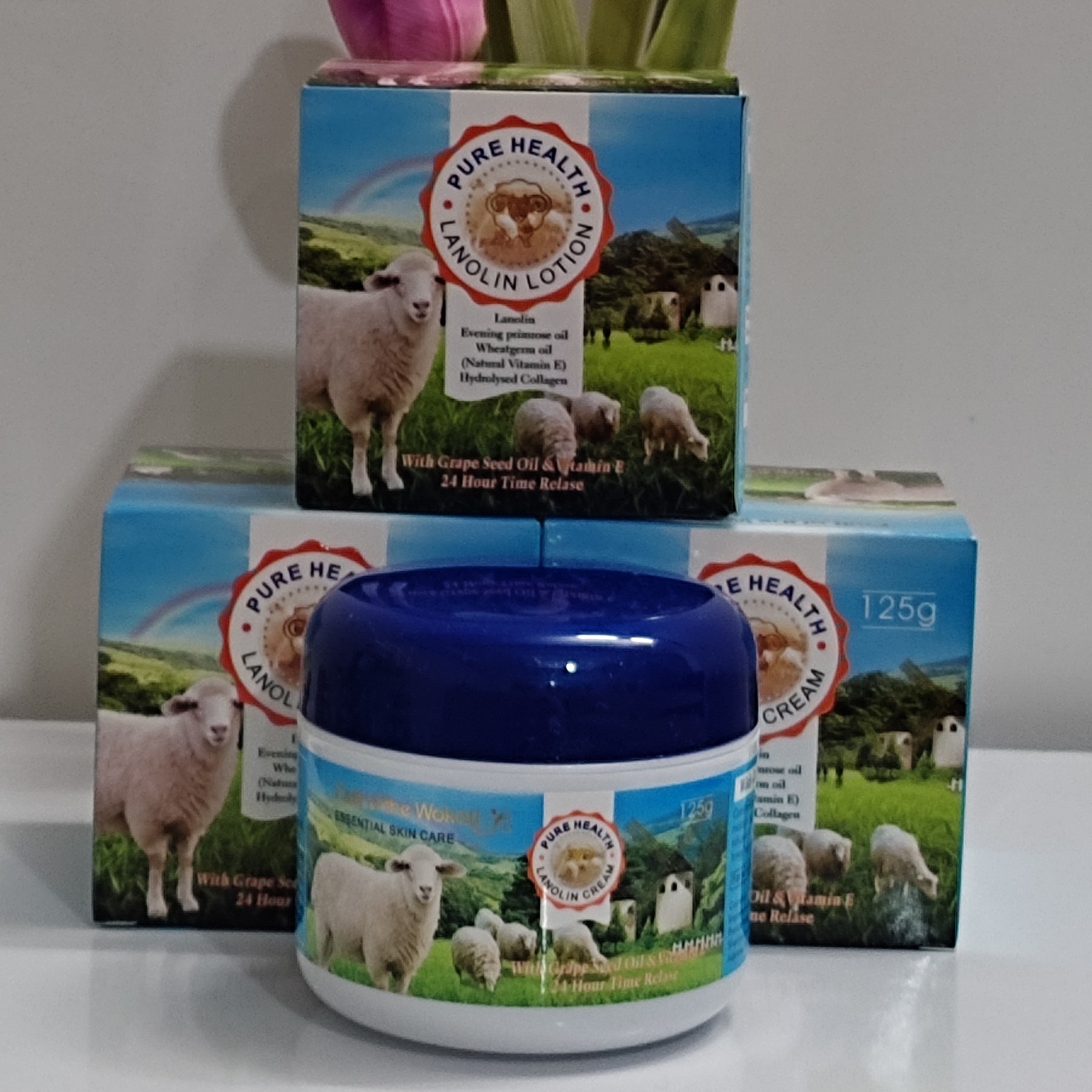 کرم آبرسان دست و صورت شیر گوسفند وکالی