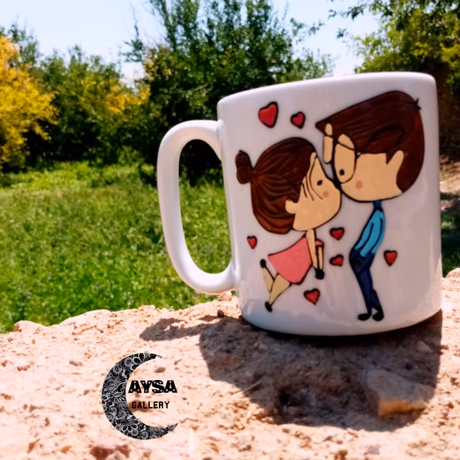 ماگ طرح عاشقانه