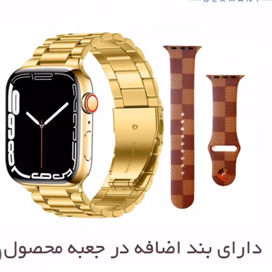 ساعت هوشمند اولترا G8 max ضدضربه وضدآب
برند Haino Teko دارای 2بند، فلزی رولکسی وبند ساده صفحه نمایش OLED
