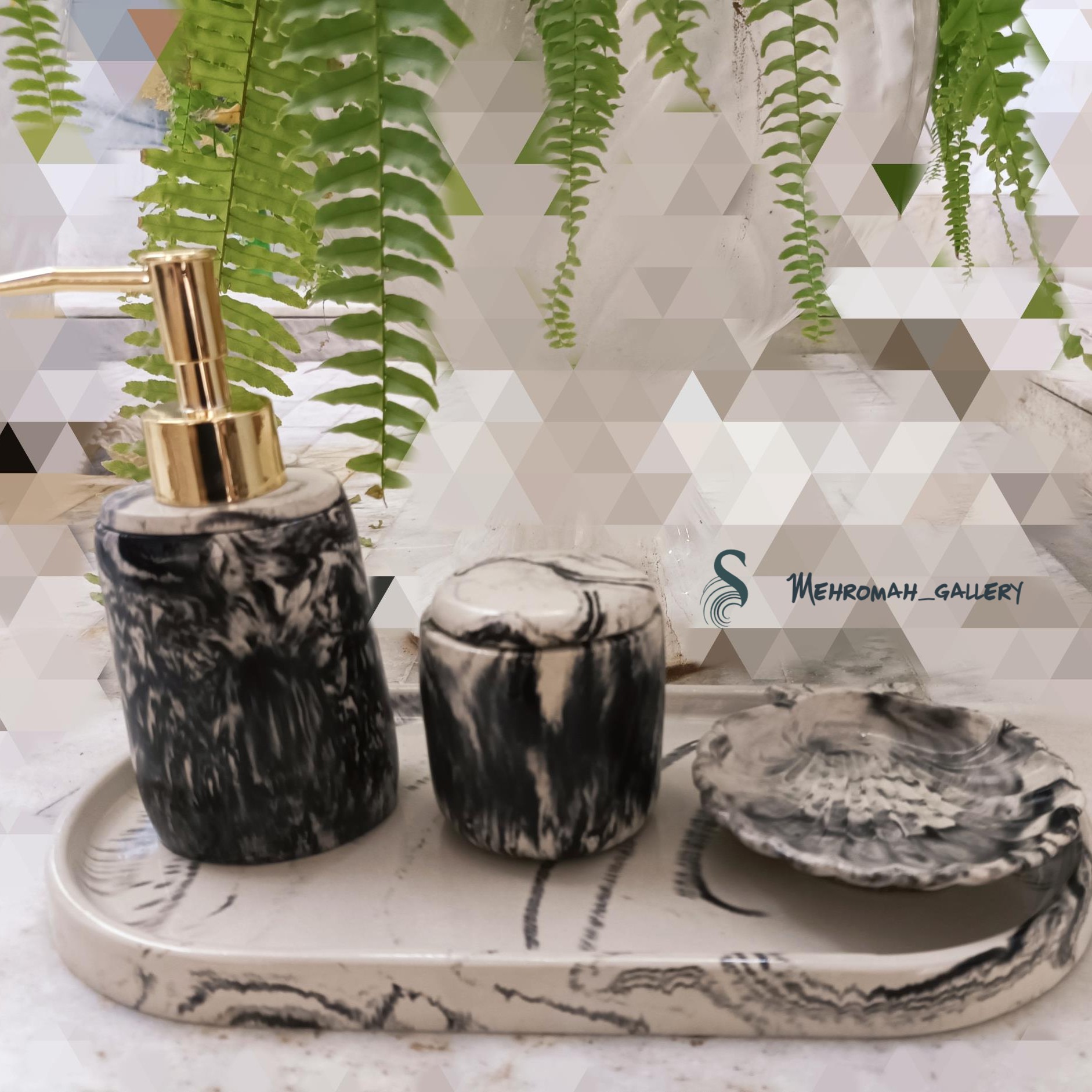اکسسوری تزیینی سرویس بهداشتی