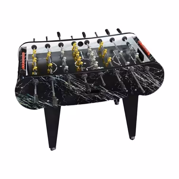 میز فوتبال دستی ثابت کف MDF مدل ST21 | مشکی | درجه 1 | بهترین کیفیت