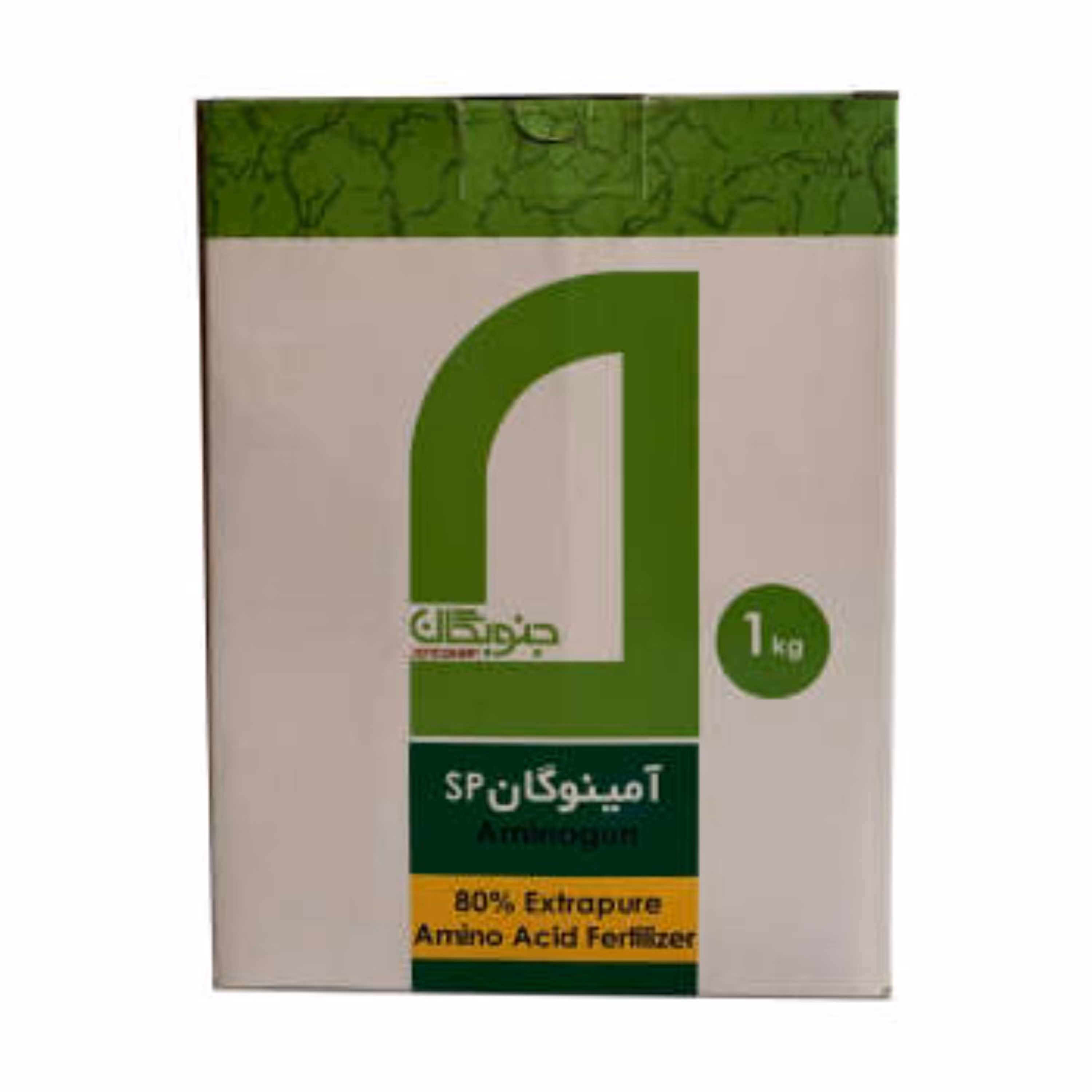 کود آمینو اسید پودری جنوبگان مدل آمینوگان وزن نیم کیلوگرم