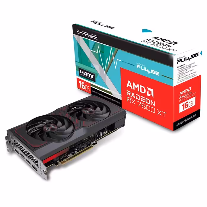 کارت گرافیک سافایر PULSE AMD Radeon RX 7600 XT 16GB