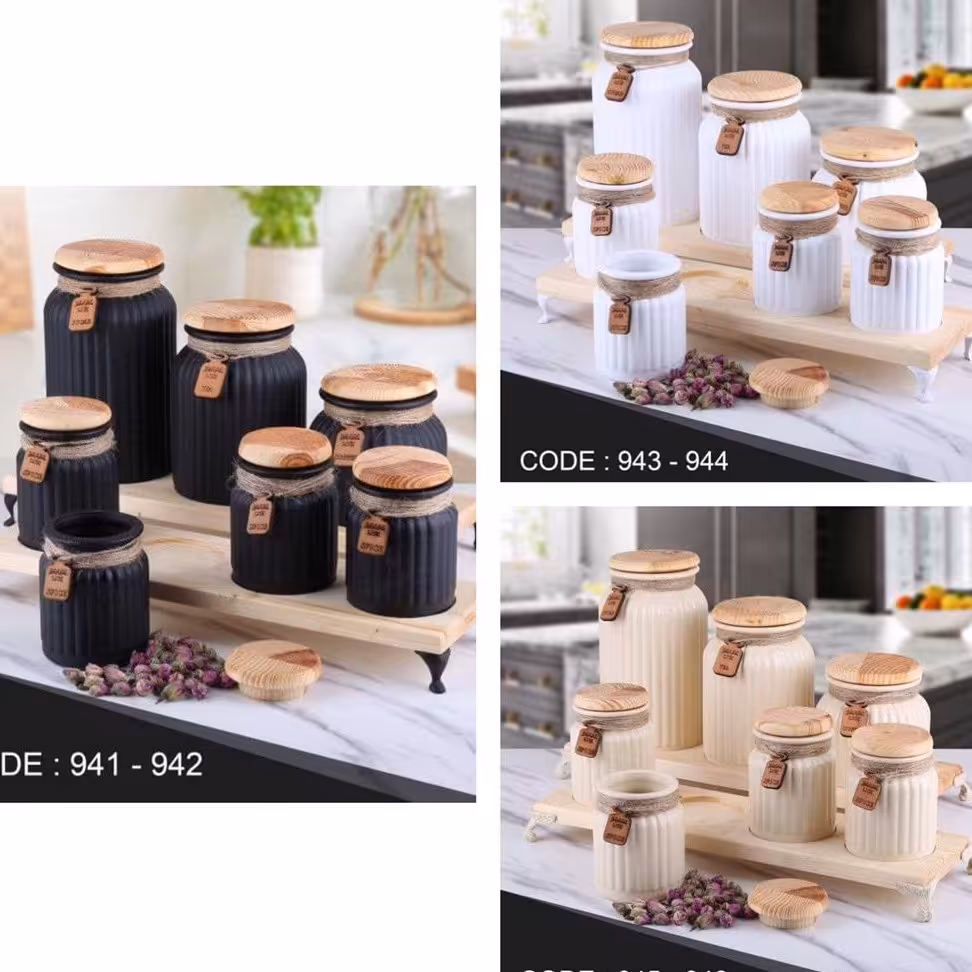 ادویه پاسماوری 7 پارچه درب چوبی