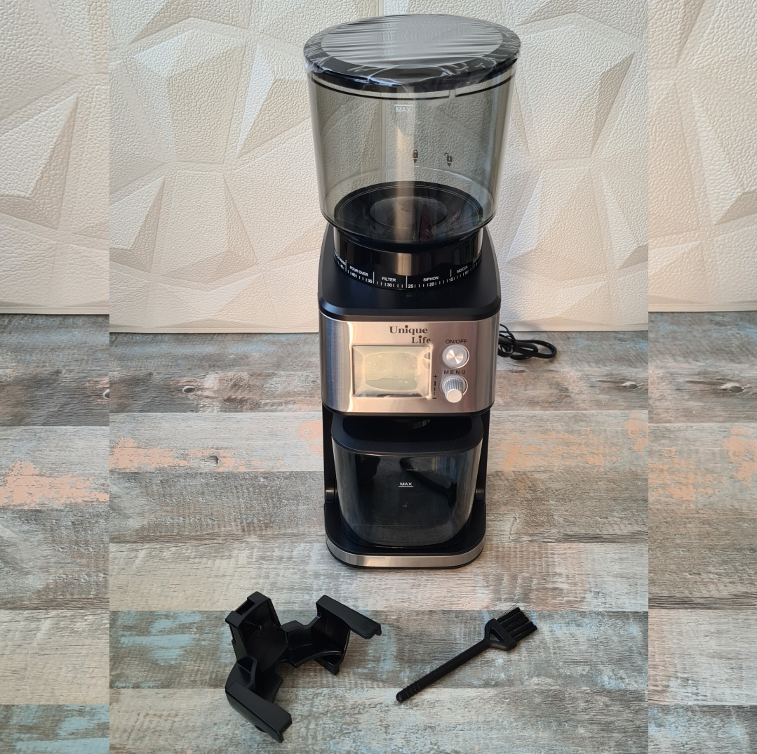 آسیاب قهوه خانگی و نیمه صنعتی یونیک لایف مدل 019es