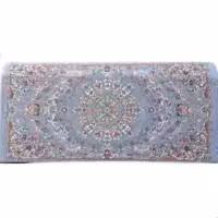 پشتی آیدین120سانتی پارچه شانل  طرح پردیس دو عددی