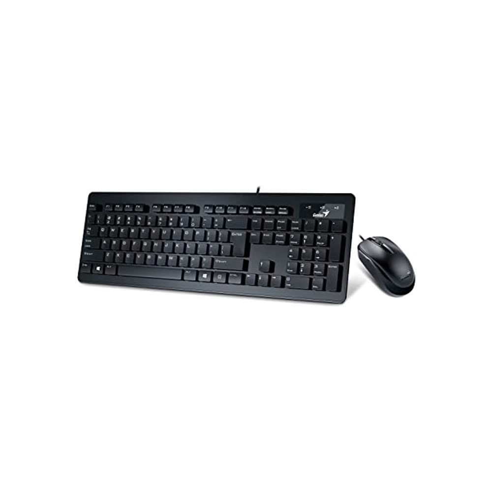 کیبورد و ماوس سیمی جنیوس مدل Genius Slim Star Wired Keyboard C130