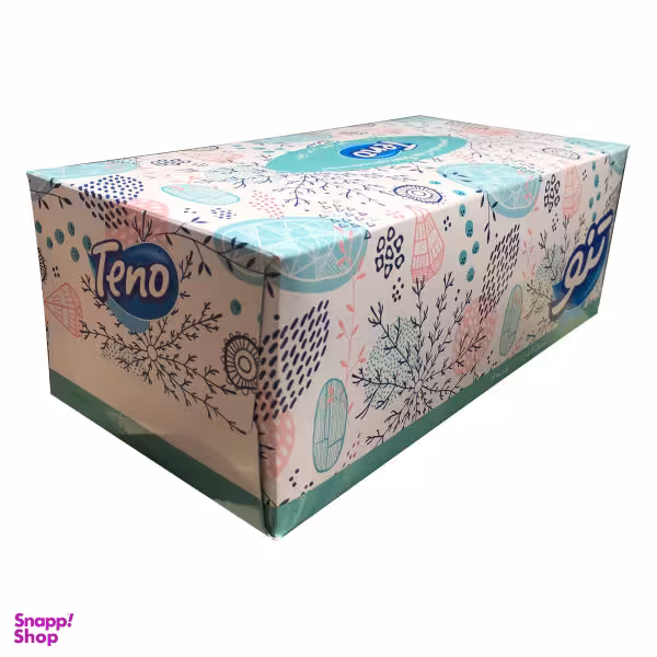 دستمال کاغذی 100 برگ تنو مدل 3 لا کد 55