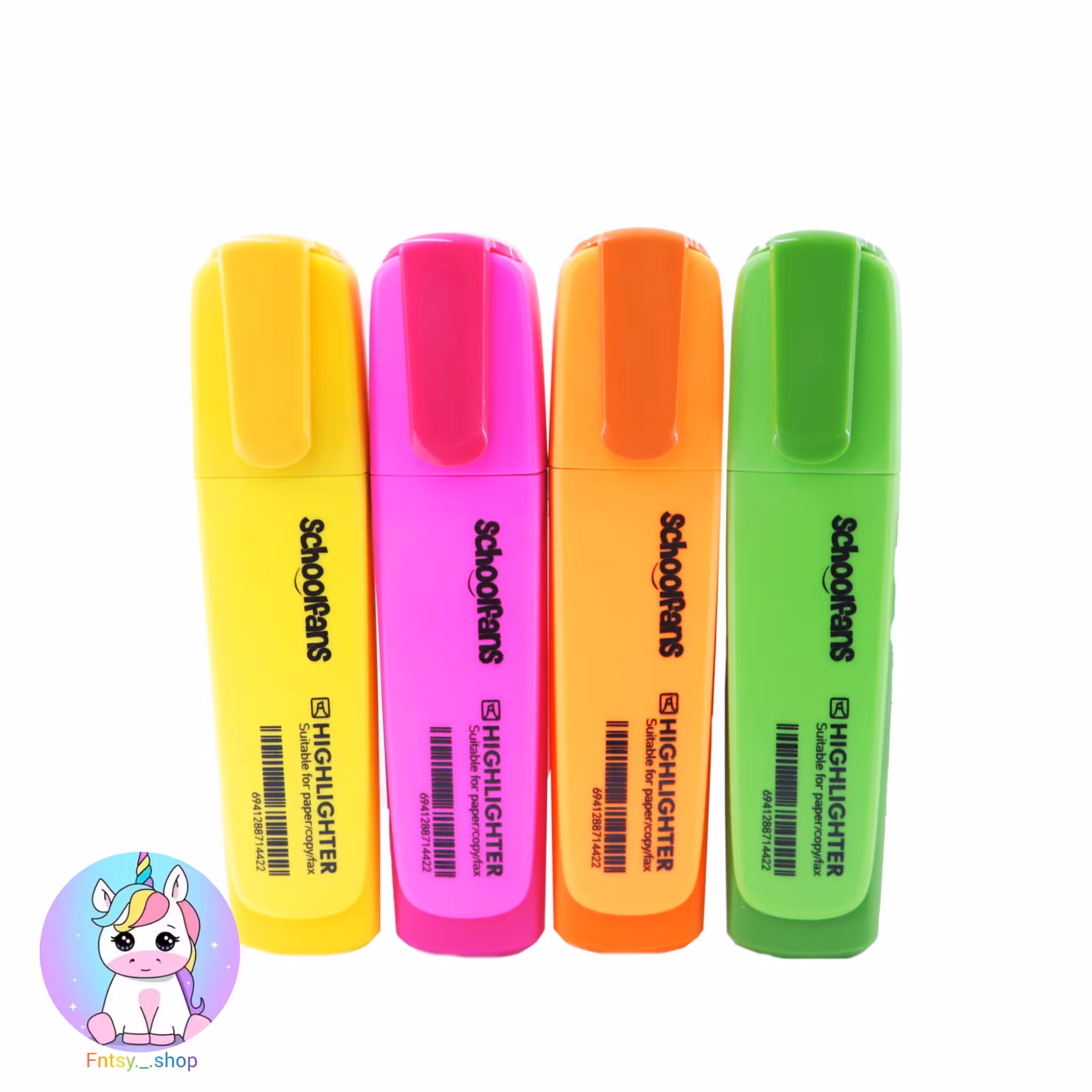 لوازم تحریر ماژیک علامت زن و هایلایت اسکول فنس