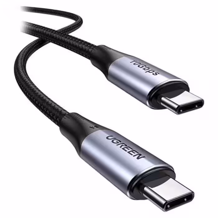 کابل تبدیل 1 متری USB-C 3.1 GEN2 Male به Male 5A Data Cable مدل US355