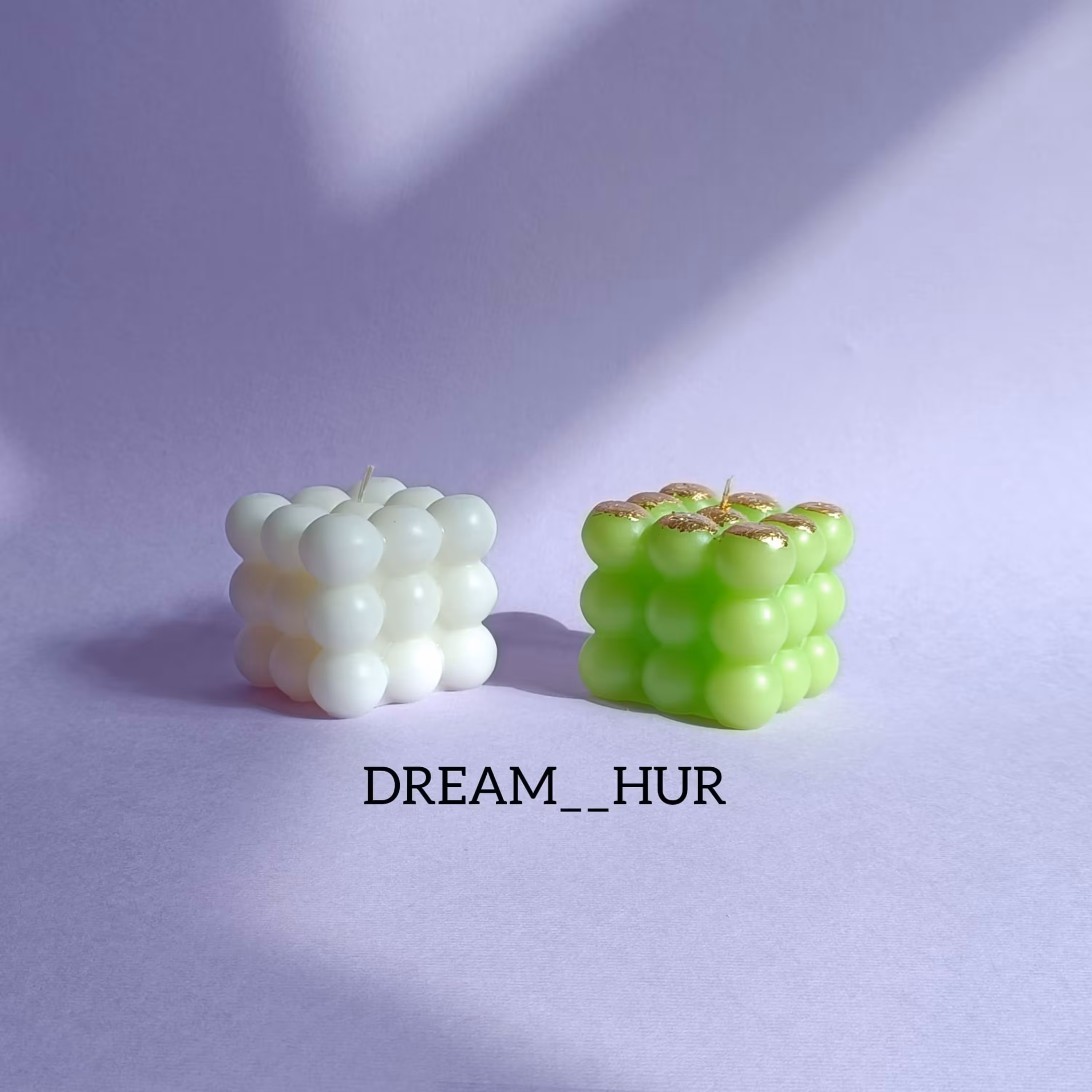 شمع دست ساز مدل روبیک 