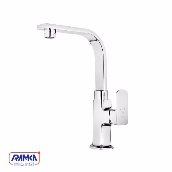 شیر روشویی متحرک نیلا کروم کاویان