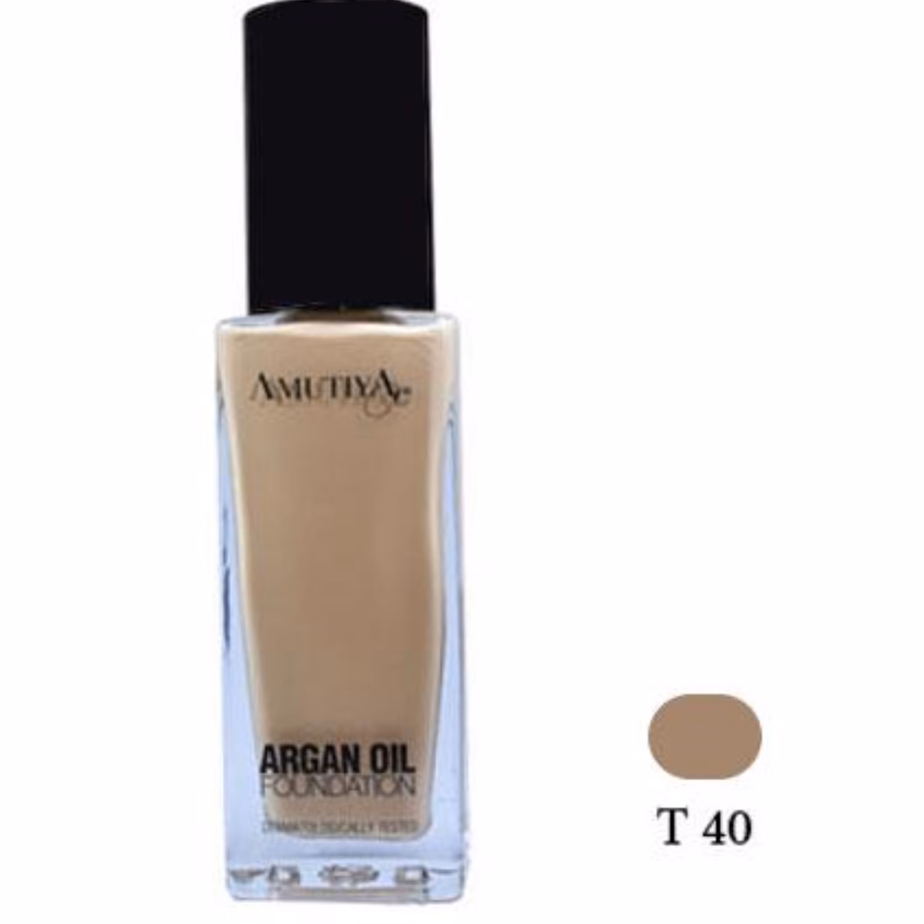 کرم پودر آموتیا مدل روغن آرگان شماره t40 حجم 30 میل