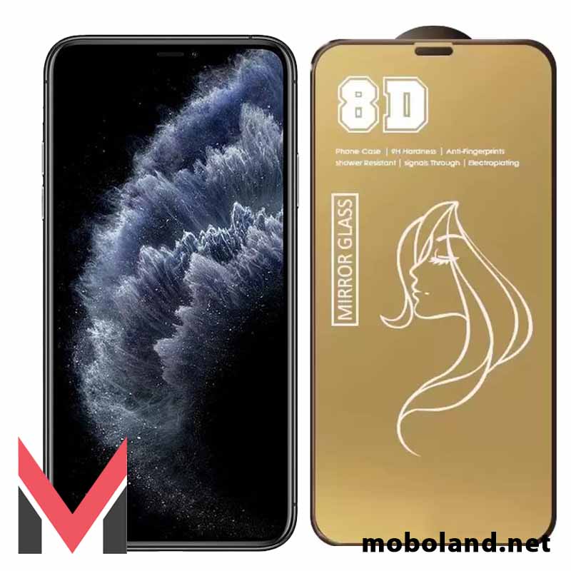 قیمت گلس تمام صفحه آینه ای اپل آیفون iPhone 11 Pro Max - موبولند