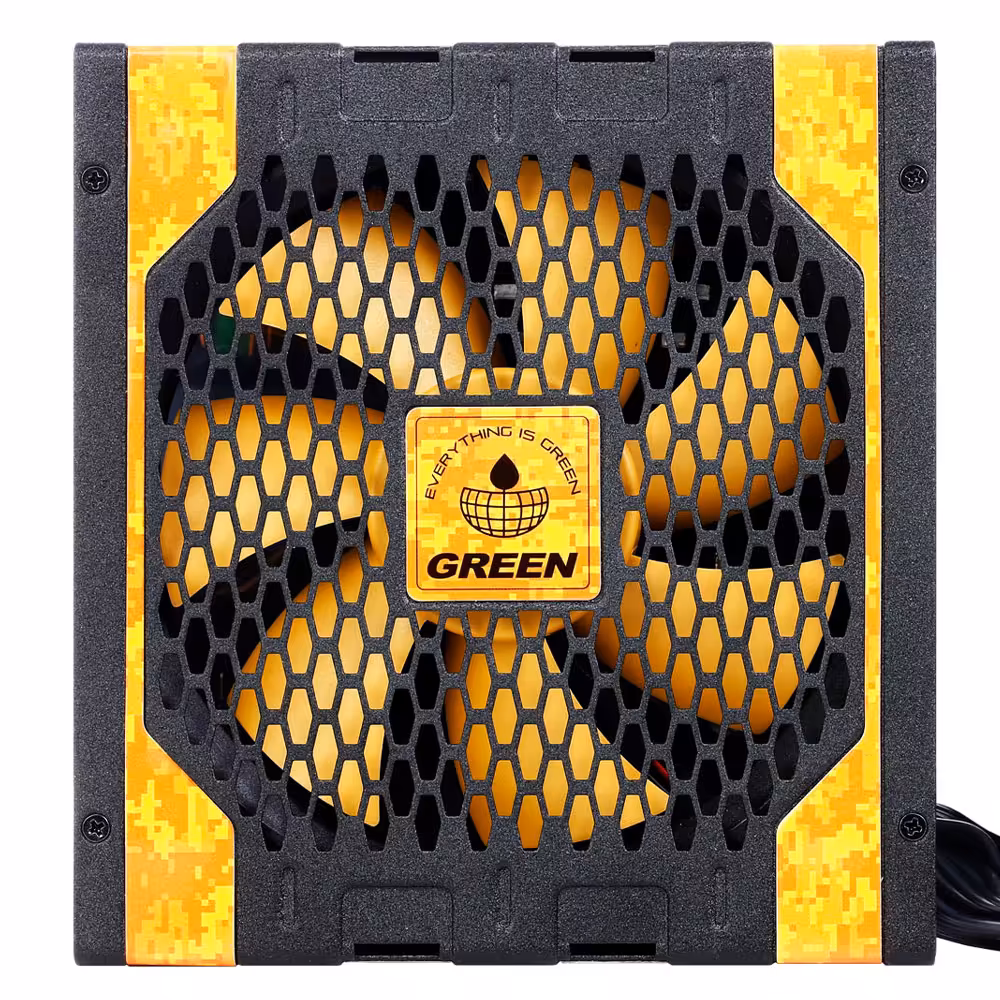 منبع تغذیه گرین مدل GP500A-UK PLUS