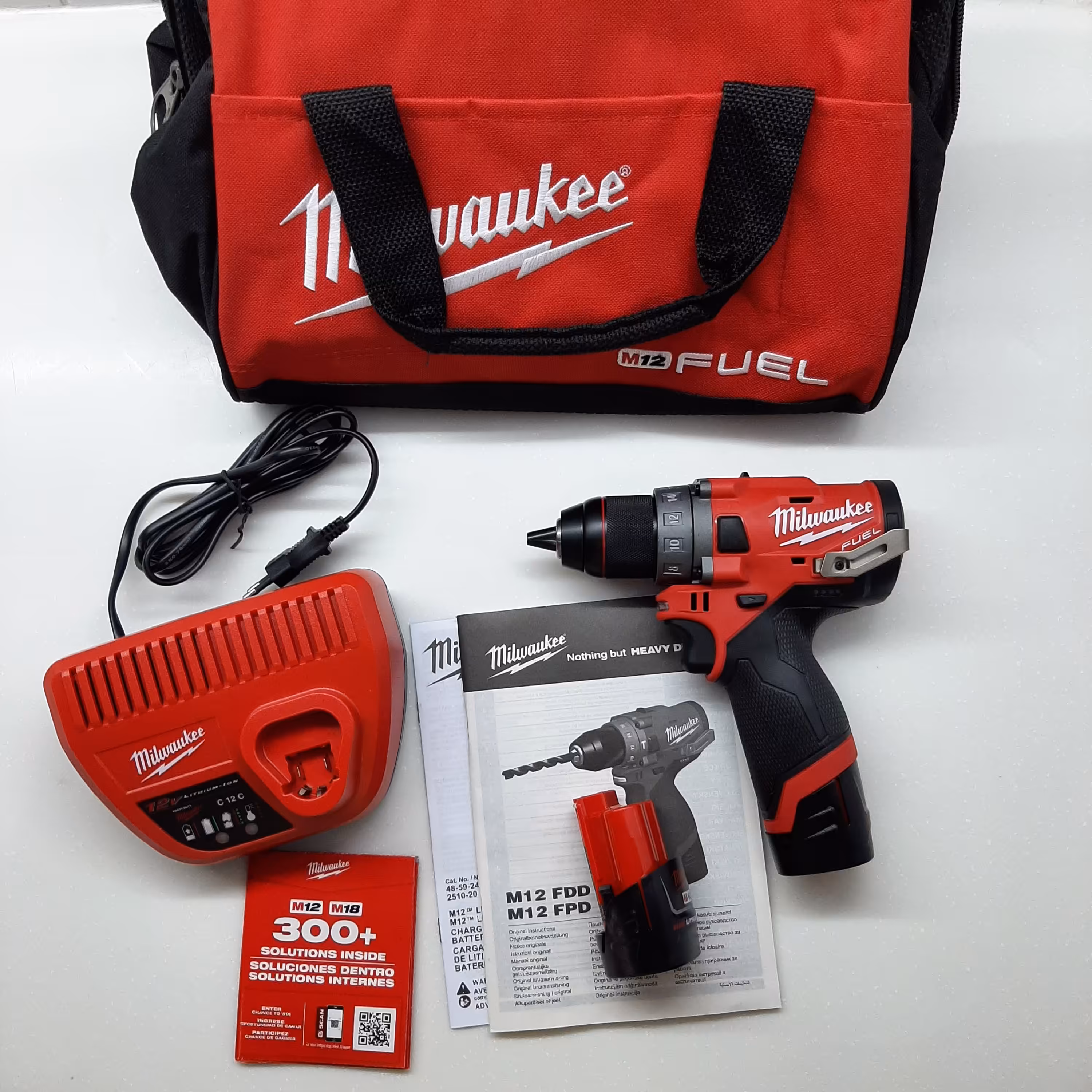 دریل شارژی میلواکی مدل  M12  FDD-202X