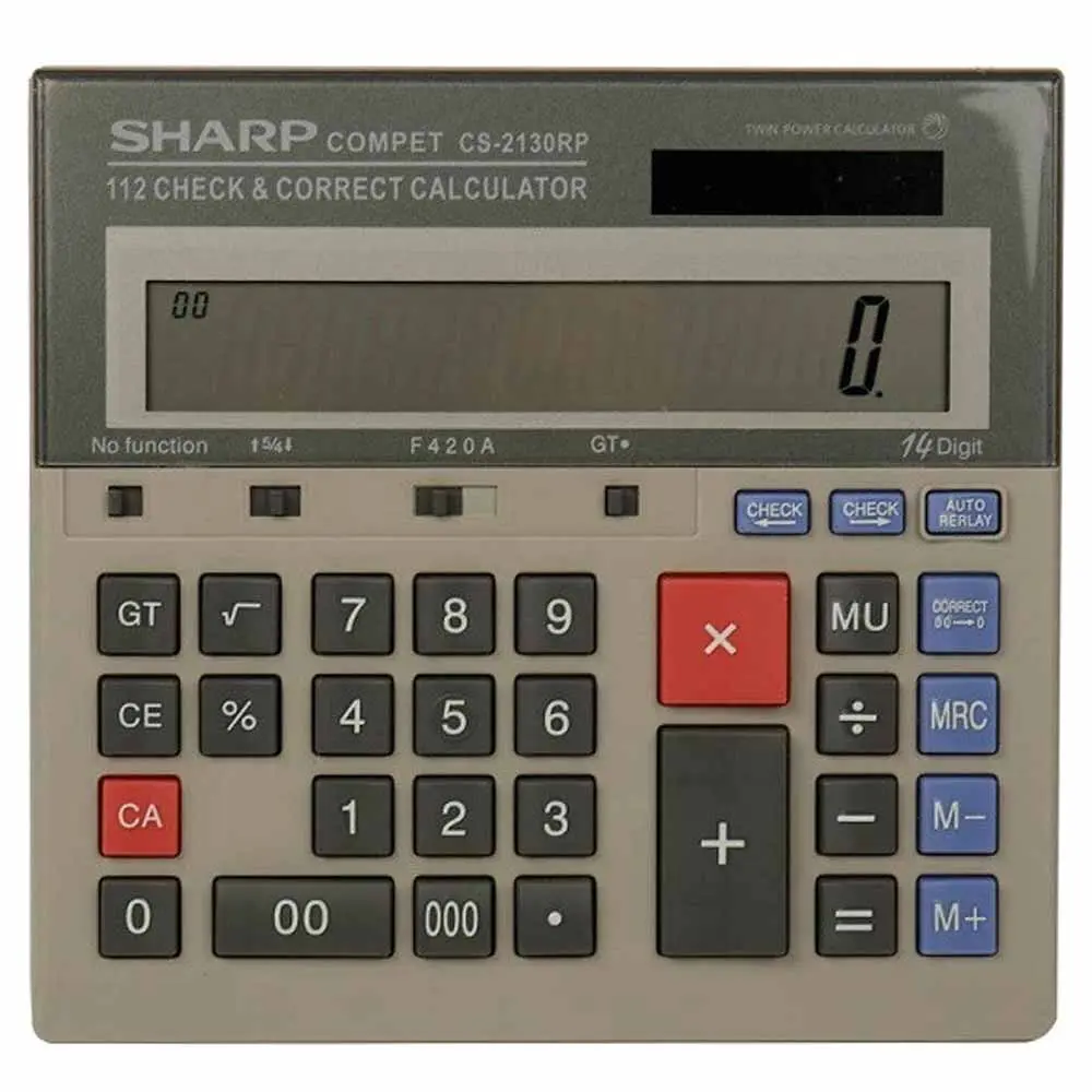 خرید ماشین حساب شارپ مدل CS-2130 RP
