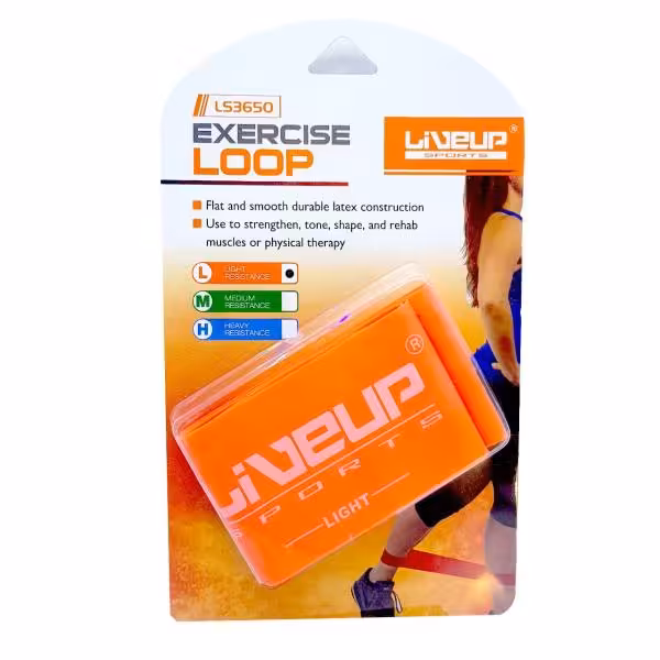 کش ورزشی ایروبیک و بدنسازی لیوآپ مدل loop light orang