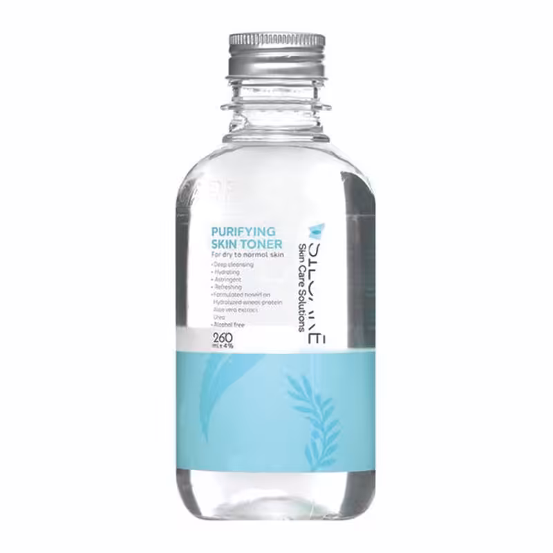 تونر پاک کننده صورت پوست خشک سیلکر PURIFYING SKIN TONER FOR DRY SKIN 260ML SILCA