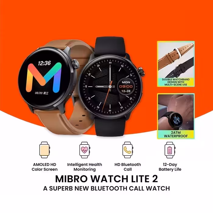 ساعت هوشمند مدل Mibro Lite 2 SmartWatch

