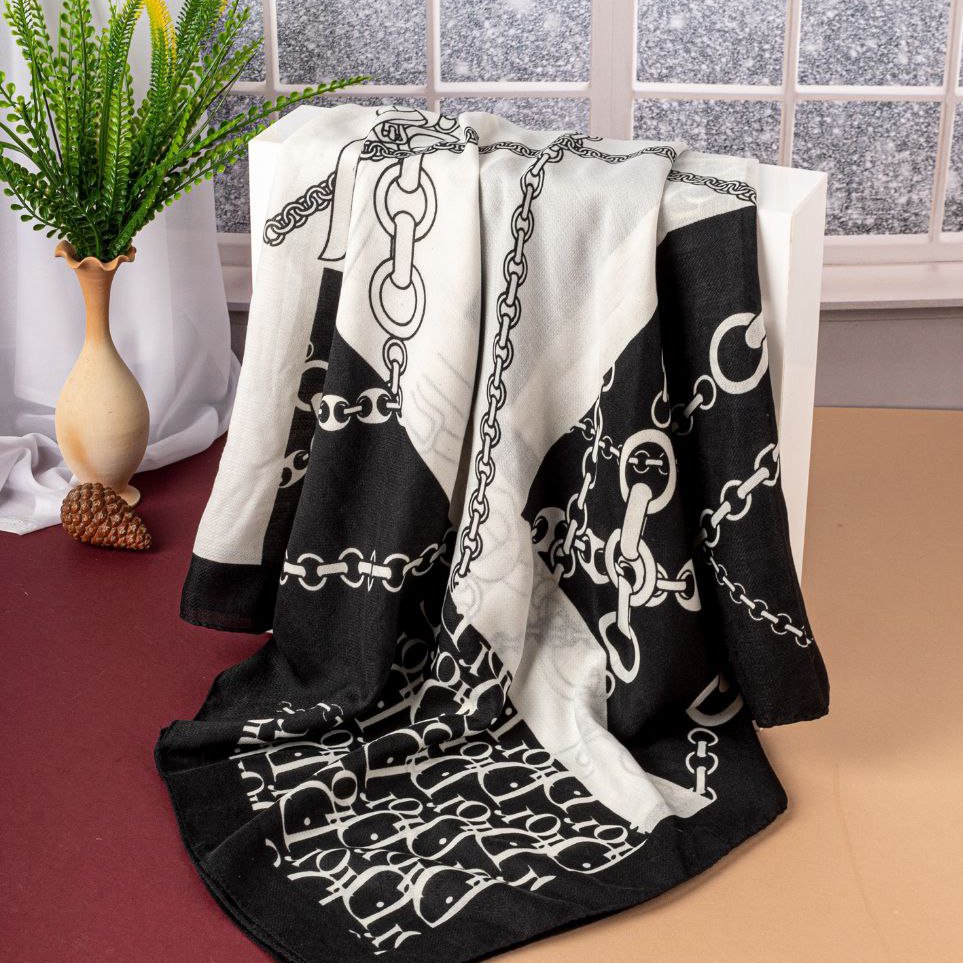 روسری مجلسی و اسپرت نخی قواره 140×140 کیفیت بالا