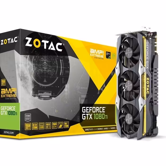 کارت گرافیک زوتاک مدل جی تی ایکس 1080 تی آی ای ام پی اکستریم Core Edition با حافظه 11 گیگابایت