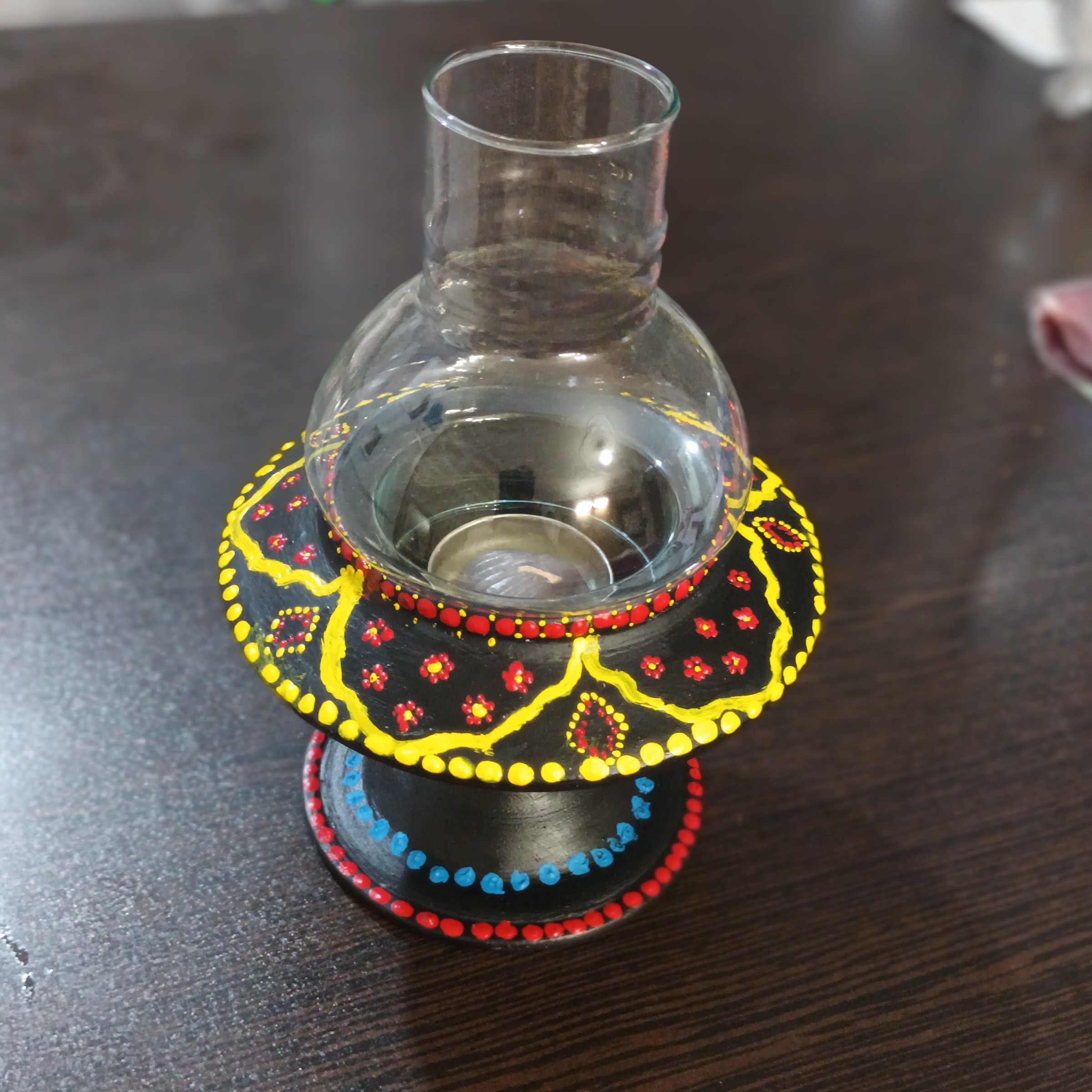 چراغ سفالی 