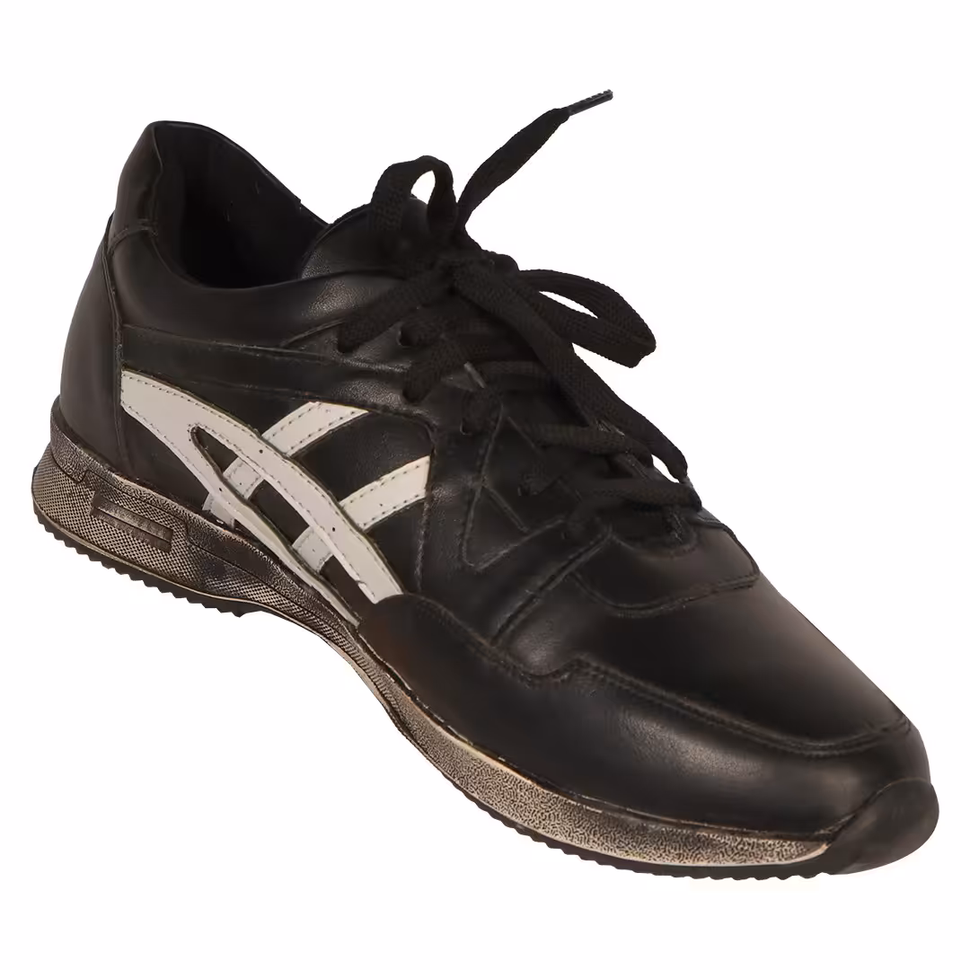 کفش تن تاک مردانه مدل نیوان مشکی سفید