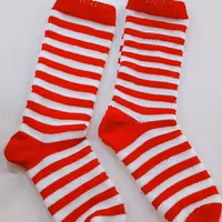 جوراب فانتزی بلند 