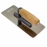 ماله استیل دسته چوبی آرتین 24 در 10 سانت