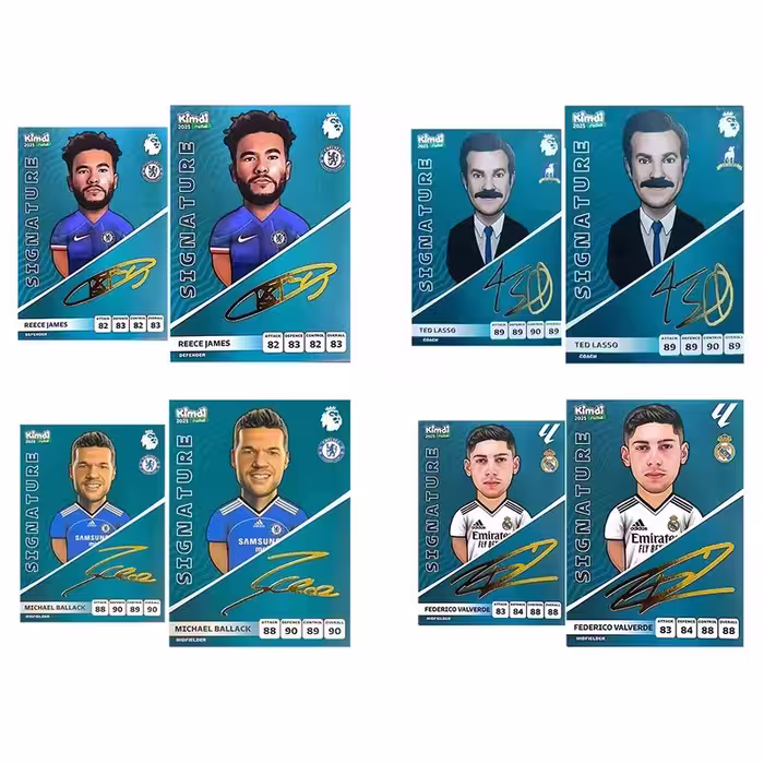 اسباب بازی زینتی کیمدی مدل امضا 2025 به همراه برچسب مجموعه 8 عددی