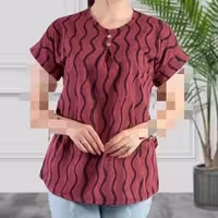 تیشرت زنانه و دخترانه  سالومه جنس ویسکوز ژاکارد  فریسایز 38 تا 46 