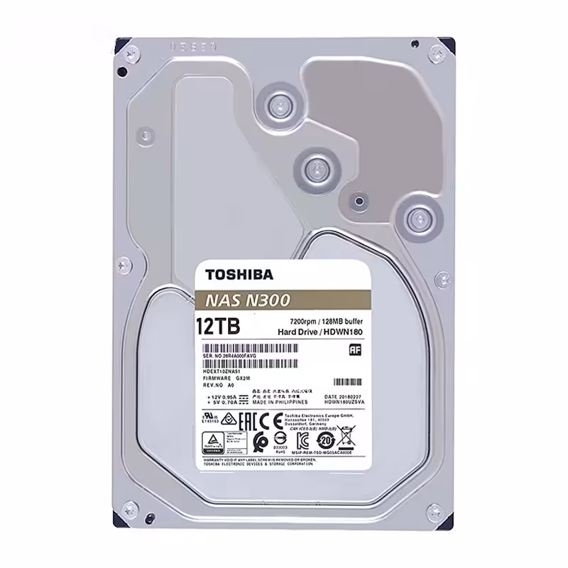 هارد دیسک اینترنال توشیبا TOSHIBA N300 12TB