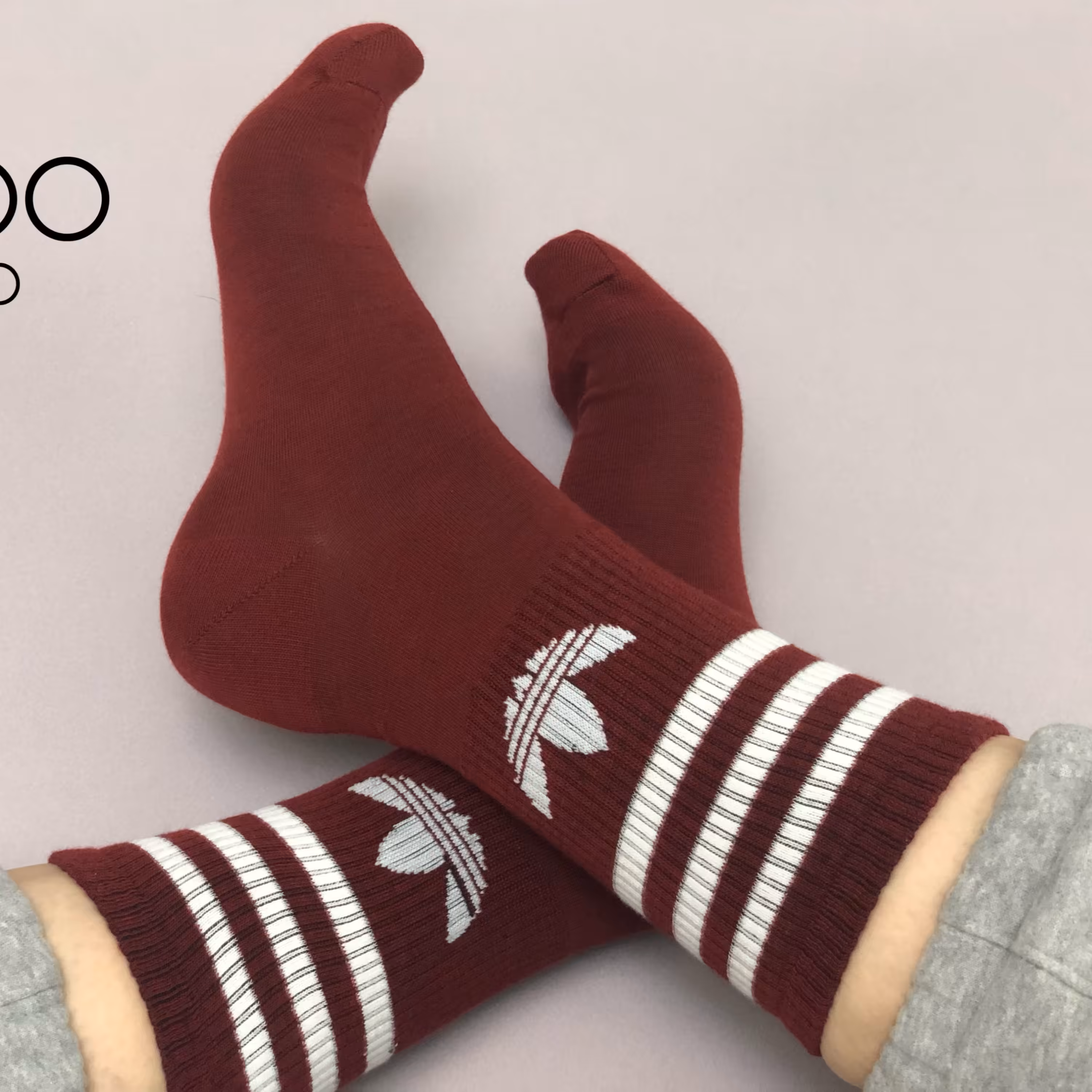 جوراب ساق بلند طرح ادیداس ترند روز